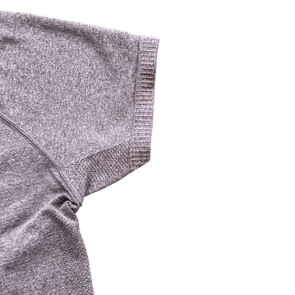 Lululemon Womens 4 Gray Swiftly Tech Short Sleeve Shirt Dri Fit Vneck Athleisure - Picture 4 of 8